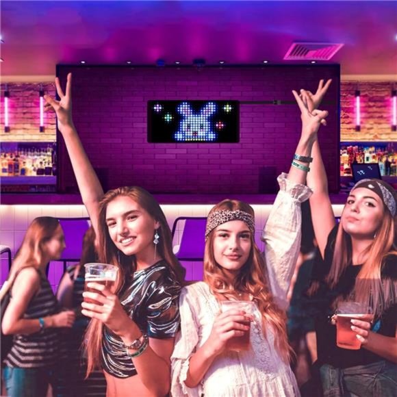 GOTUS Light Signs for Car,Programmable LED Sign,Flexible Digital Sign,Control by - Picture 5 of 6